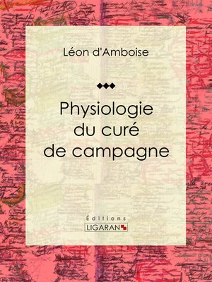 cover image of Physiologie du curé de campagne